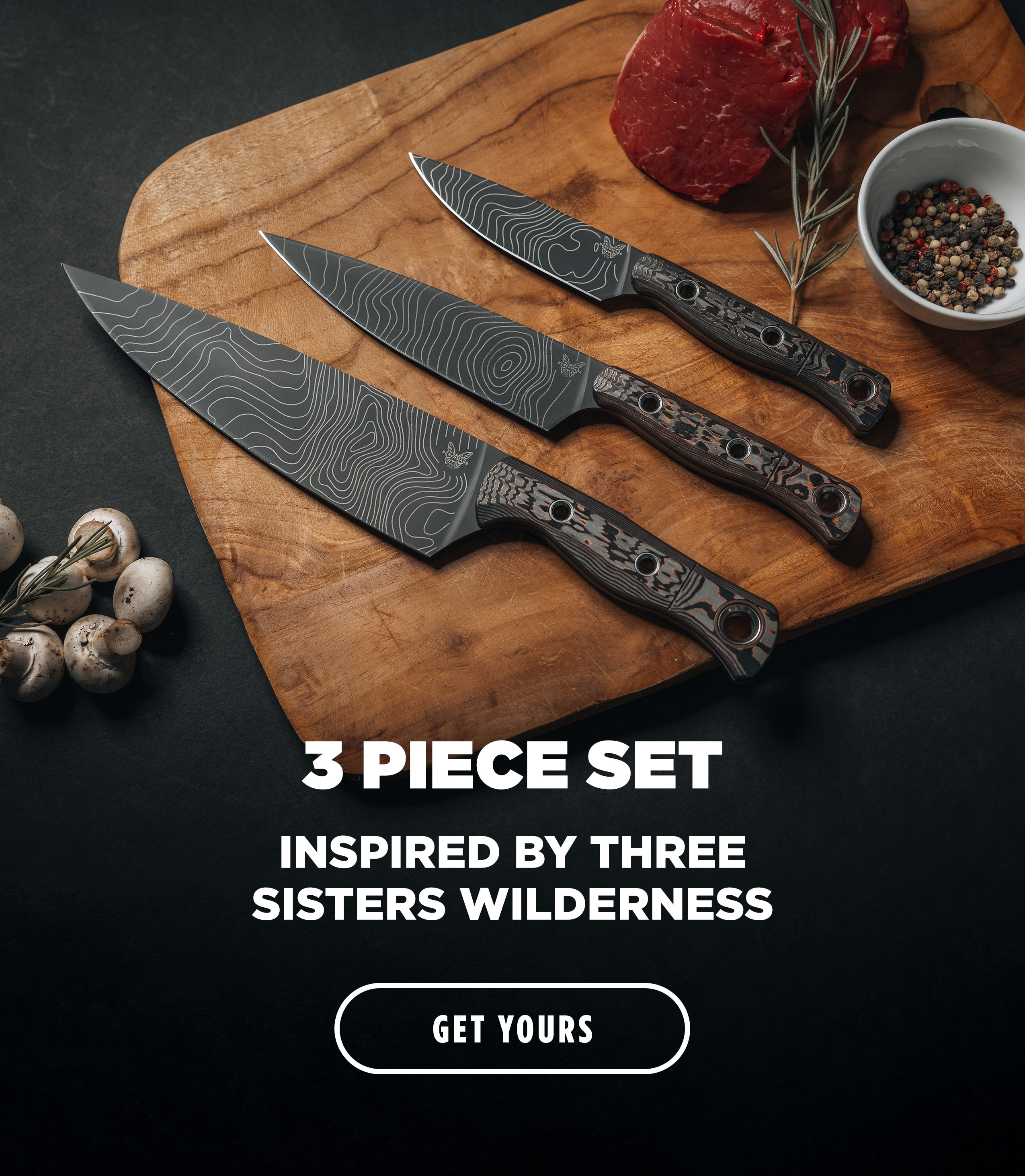 3 PIECE SET INSPIRED BY THREE SISTERS WILDERNESS [ GET YOURS ]