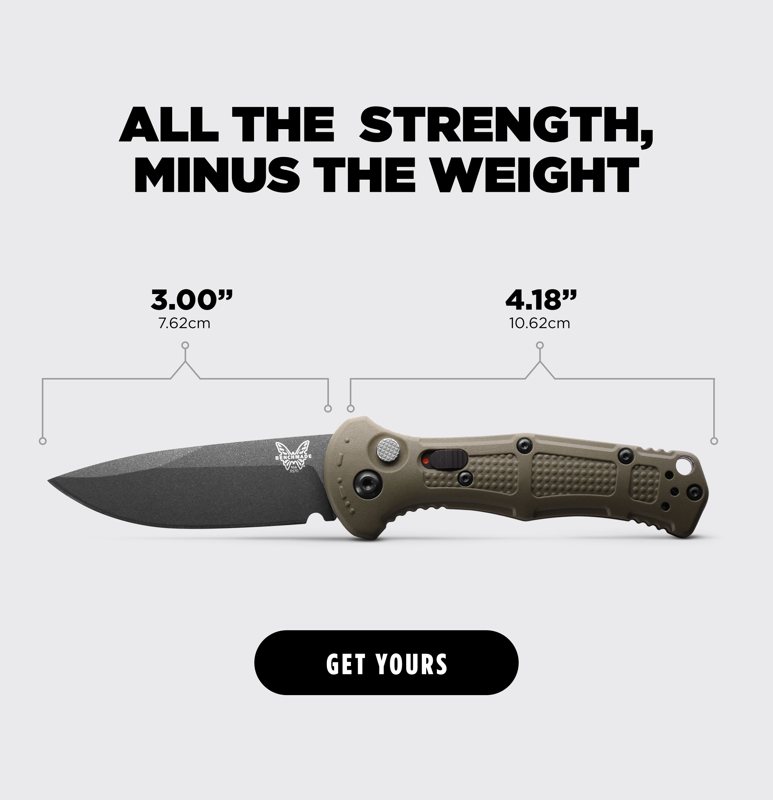 ALL THE STRENGTH,MINUS THE WEIGHT [ GET YOURS ]