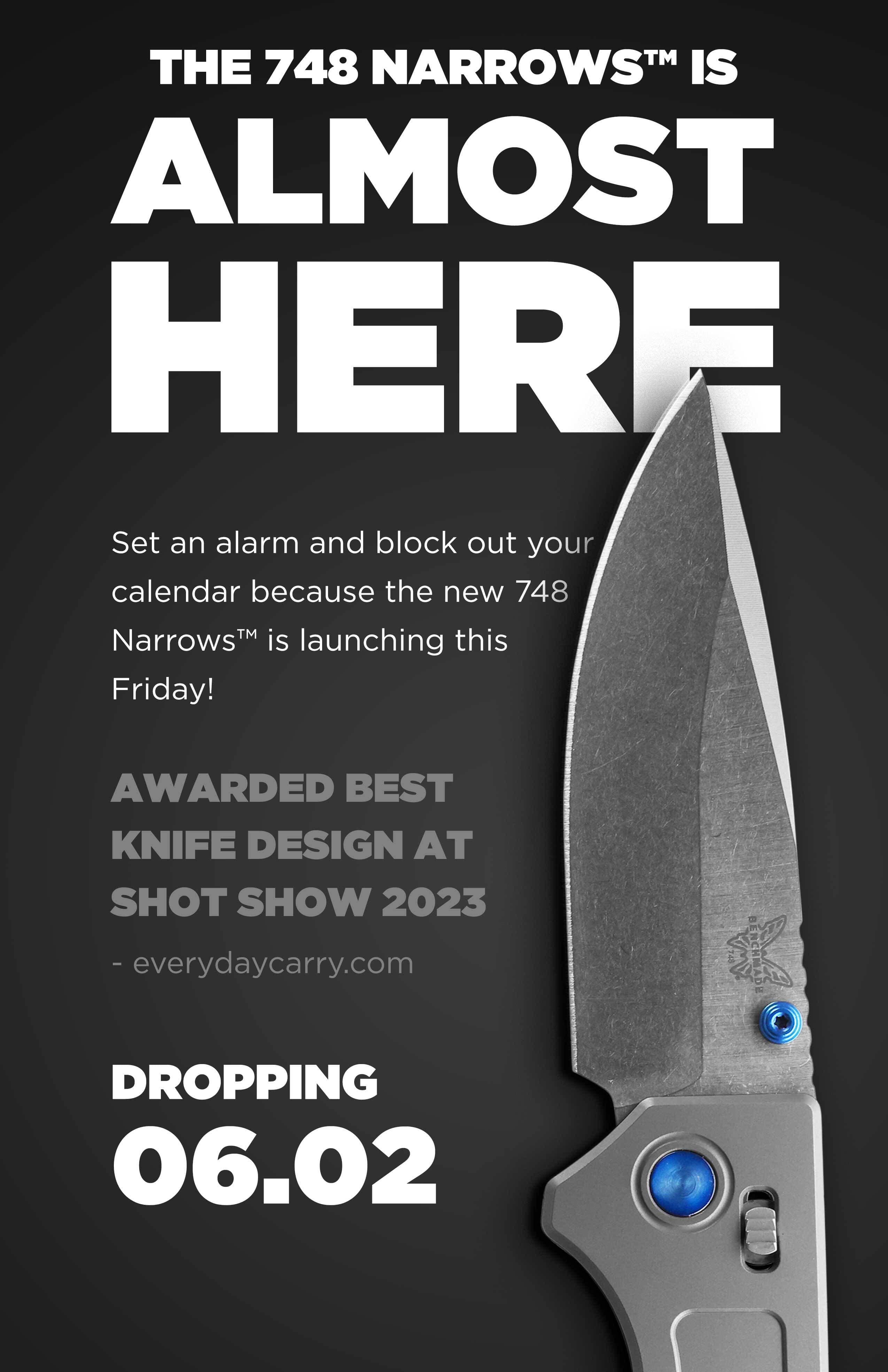 THE 748 NARROWS IS ALMOST HERE