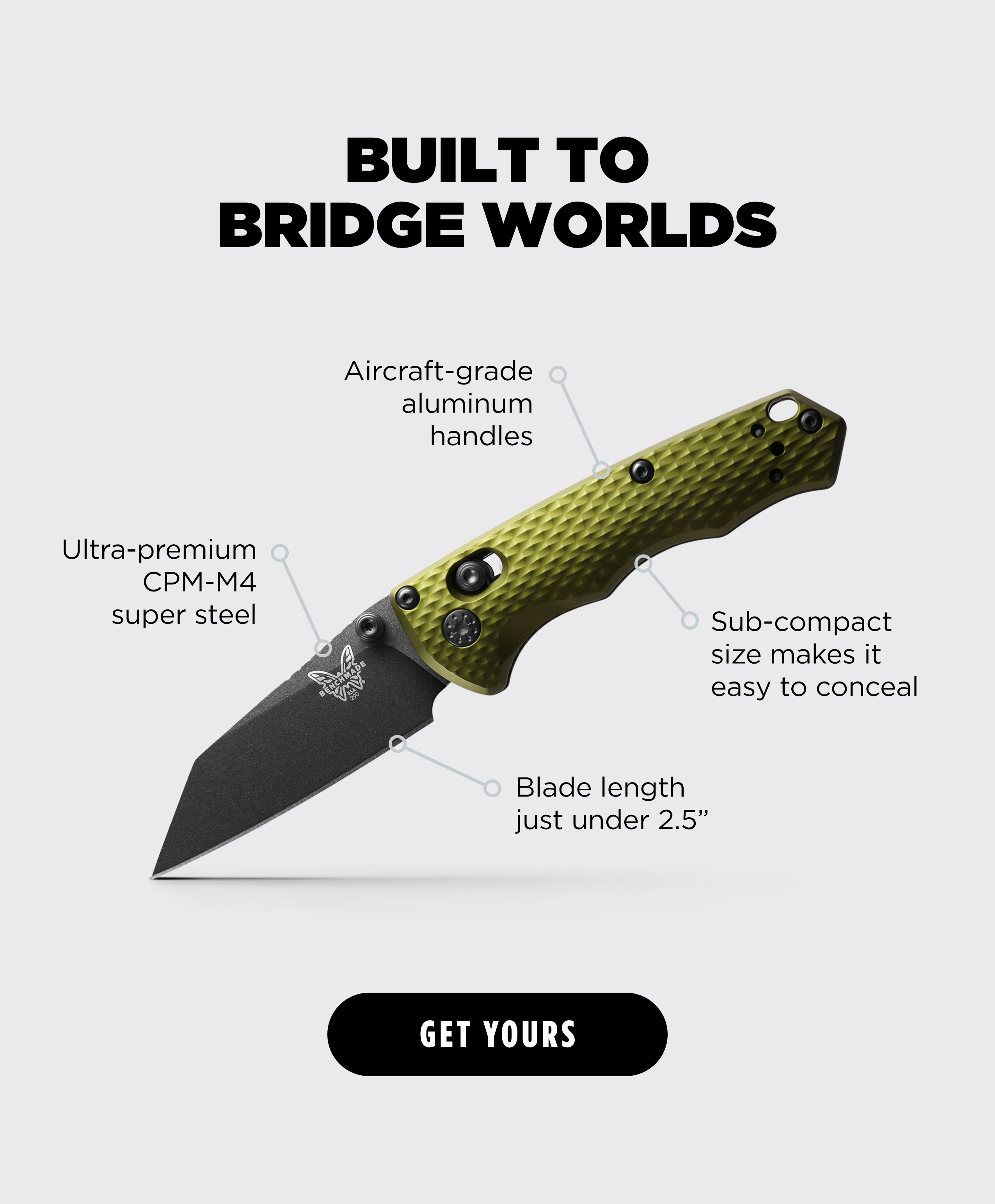 BUILT TO BRIDGE WORLDS [ GET YOURS ]