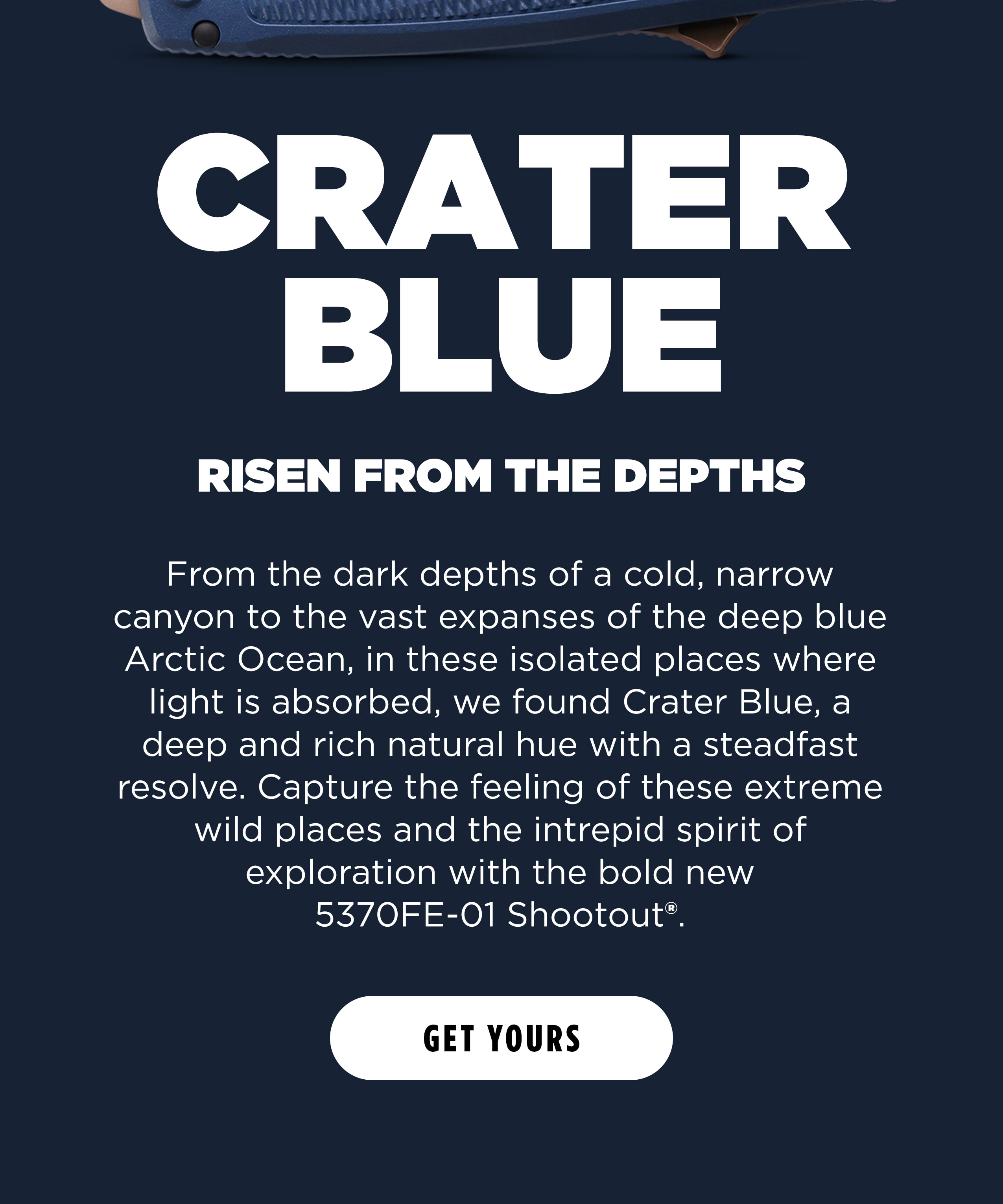 CRATER BLUE RISEN FROM THE DEPTHS  [ GET YOURS ]