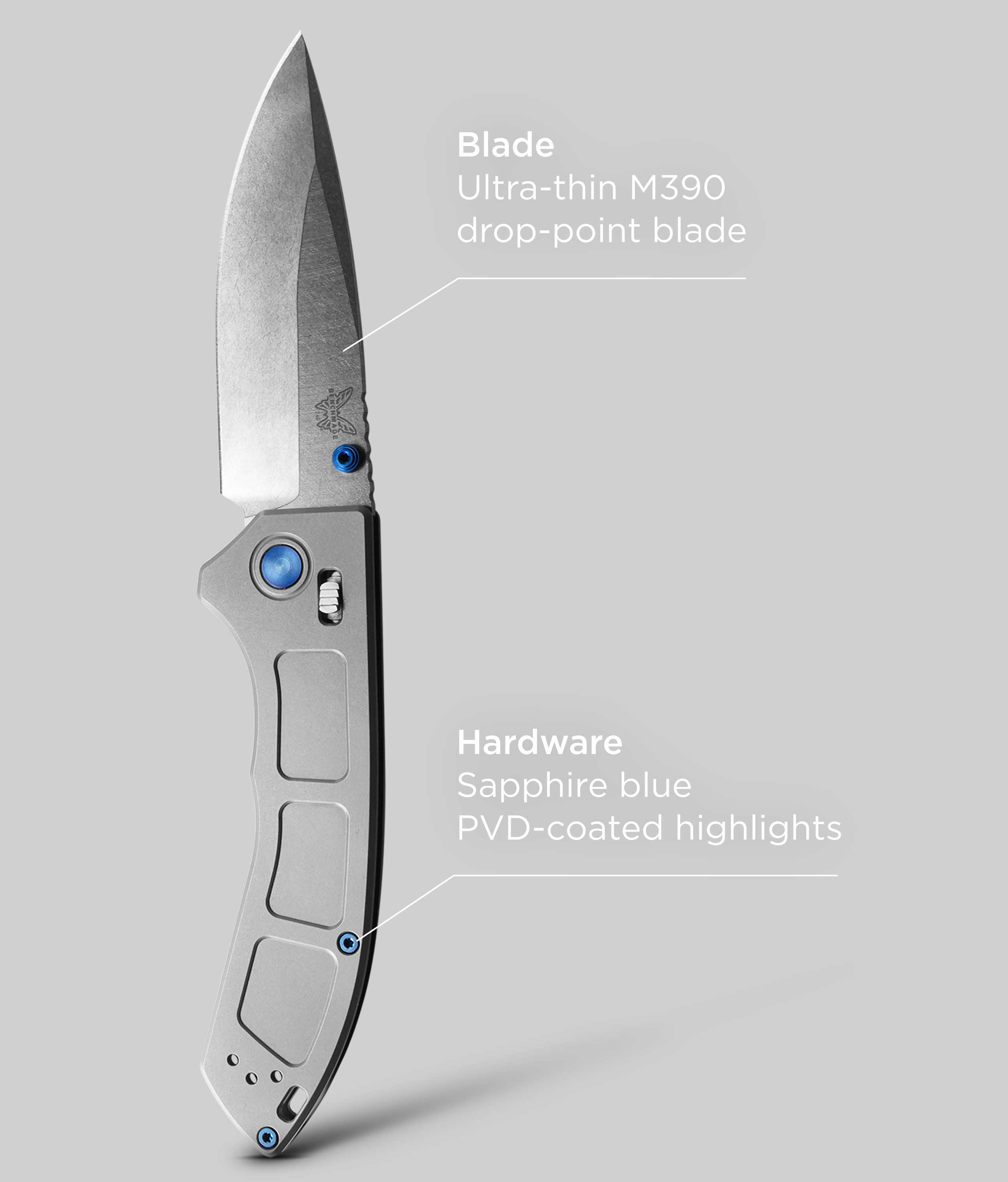 Blade | Ultra-thin M390 drop-point blade