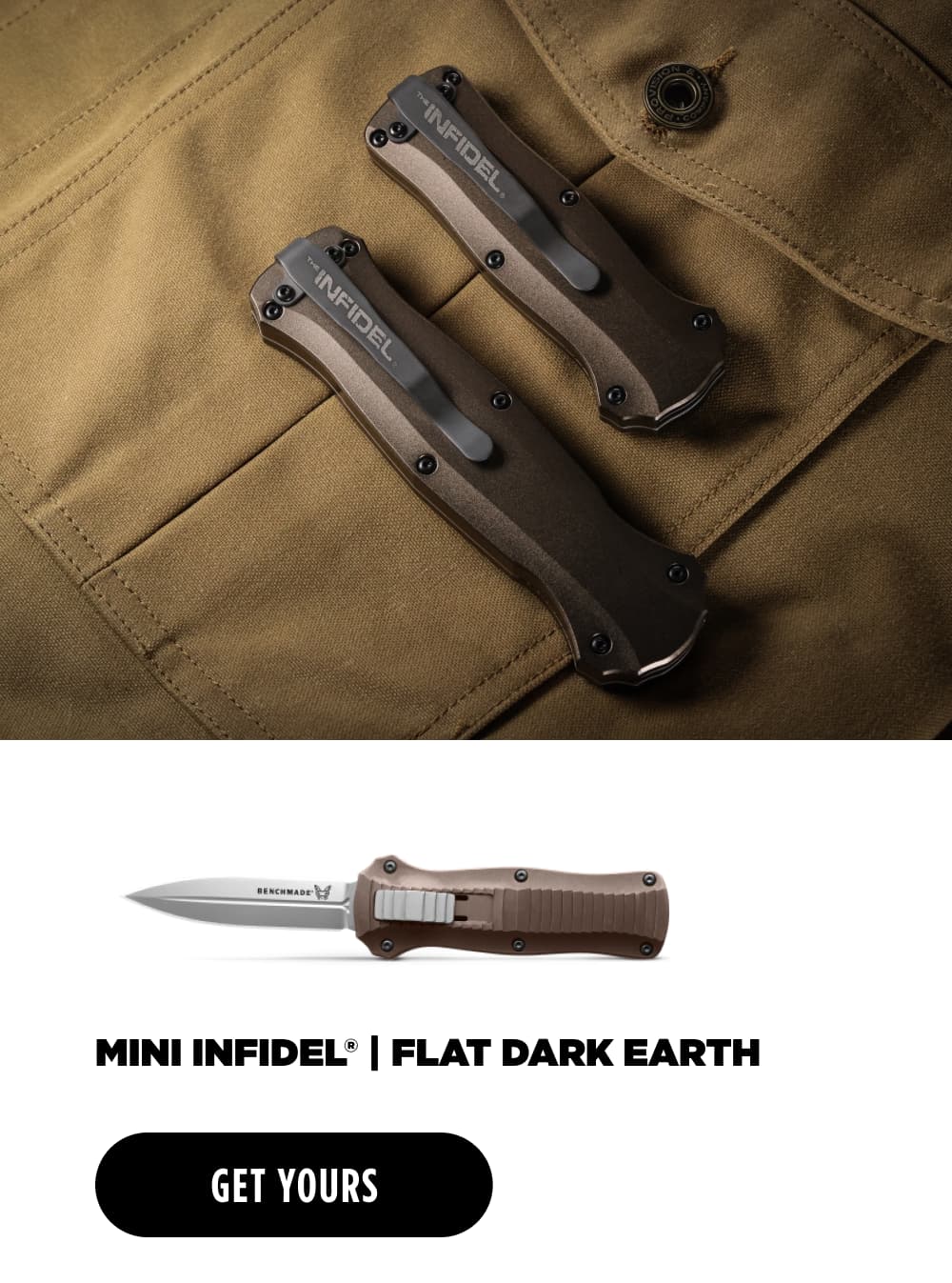 MINI INFIDEL | FLAT DARK EARTH