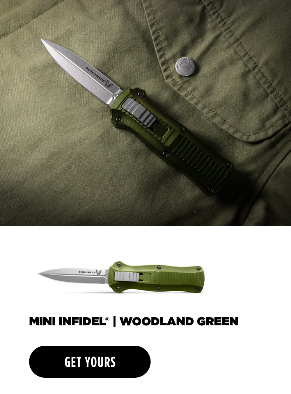 MINI INFIDEL | WOODLAND GREEN
