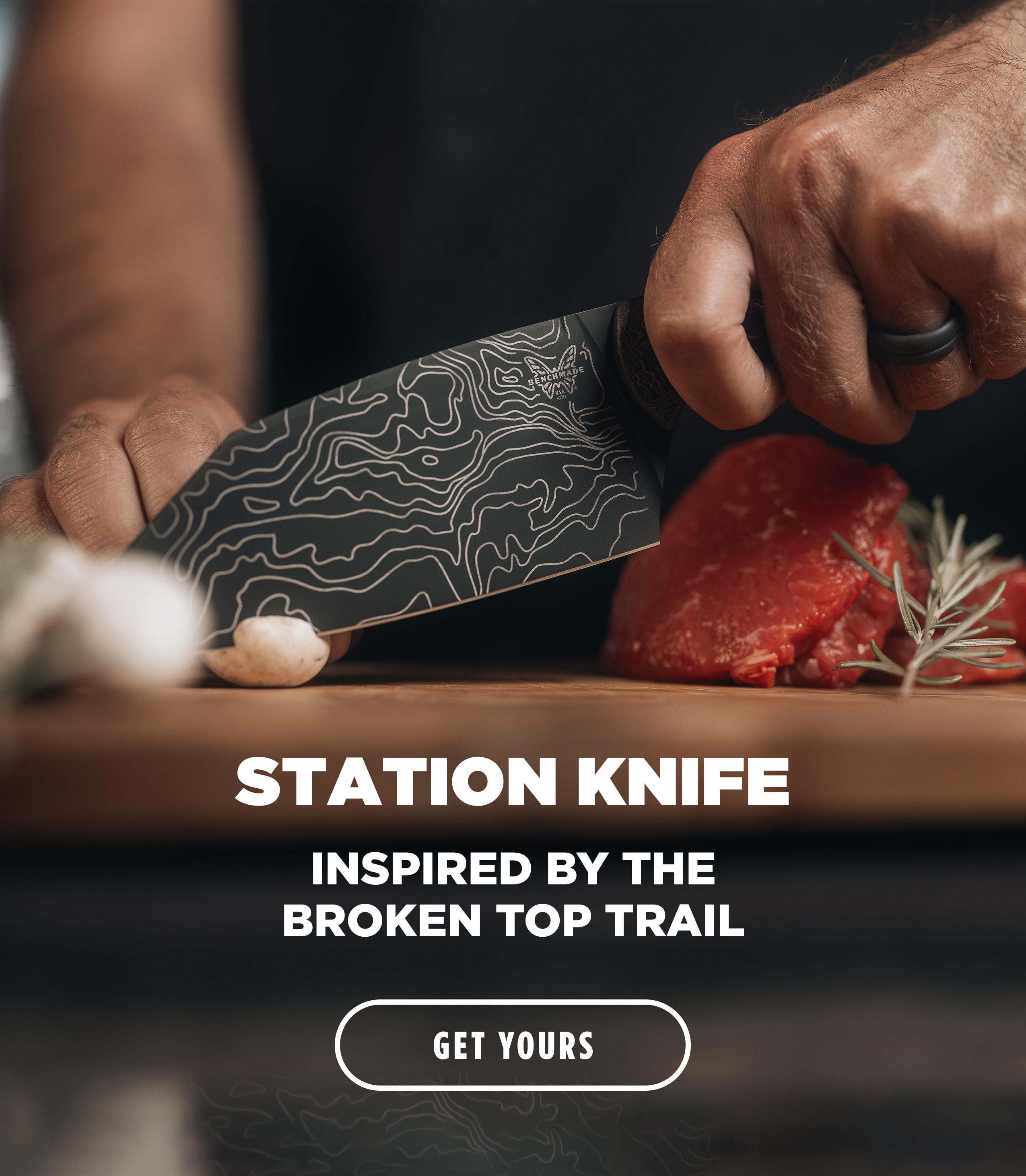 STATION KNIFE INSPIRED BY THE BROKEN TOP TRAIL [ GET YOURS ]