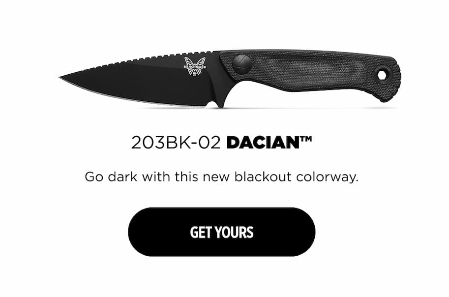 203BK-02 DACIAN&trade; Go dark with this new blackout colorway.