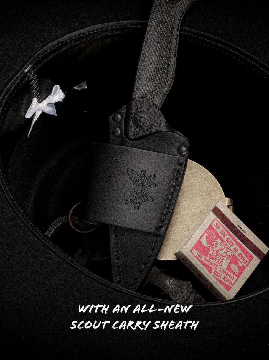 WITH AN ALL-NEW SCOUT CARRY SHEATH