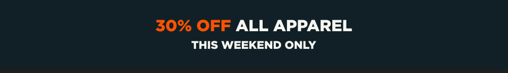 30% Off Apparel