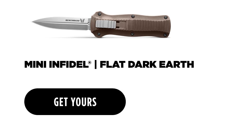 MINI INFIDEL&reg; | FLAT DARK EARTH [ GET YOURS ]
