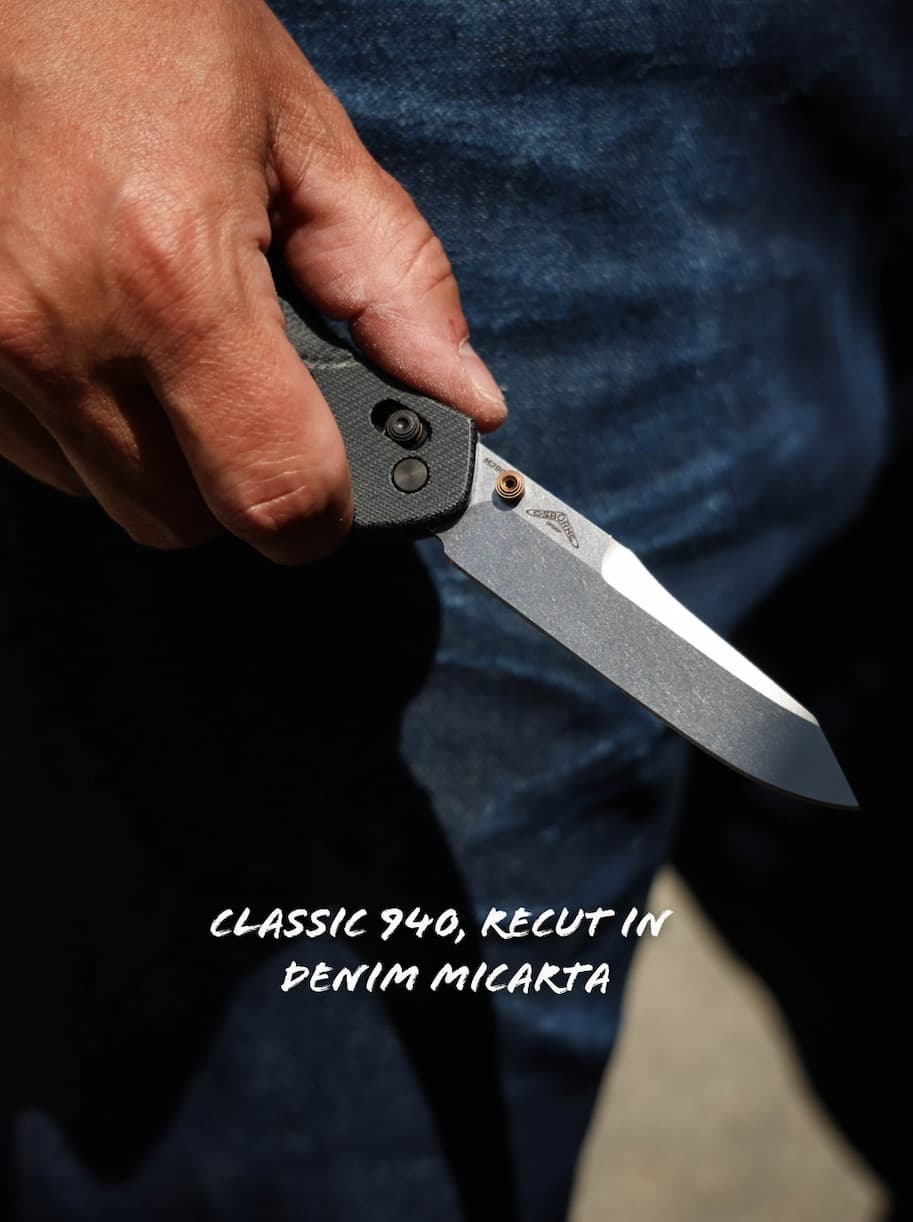 CLASSIC 940, RECUT IN DENIM MICARTA