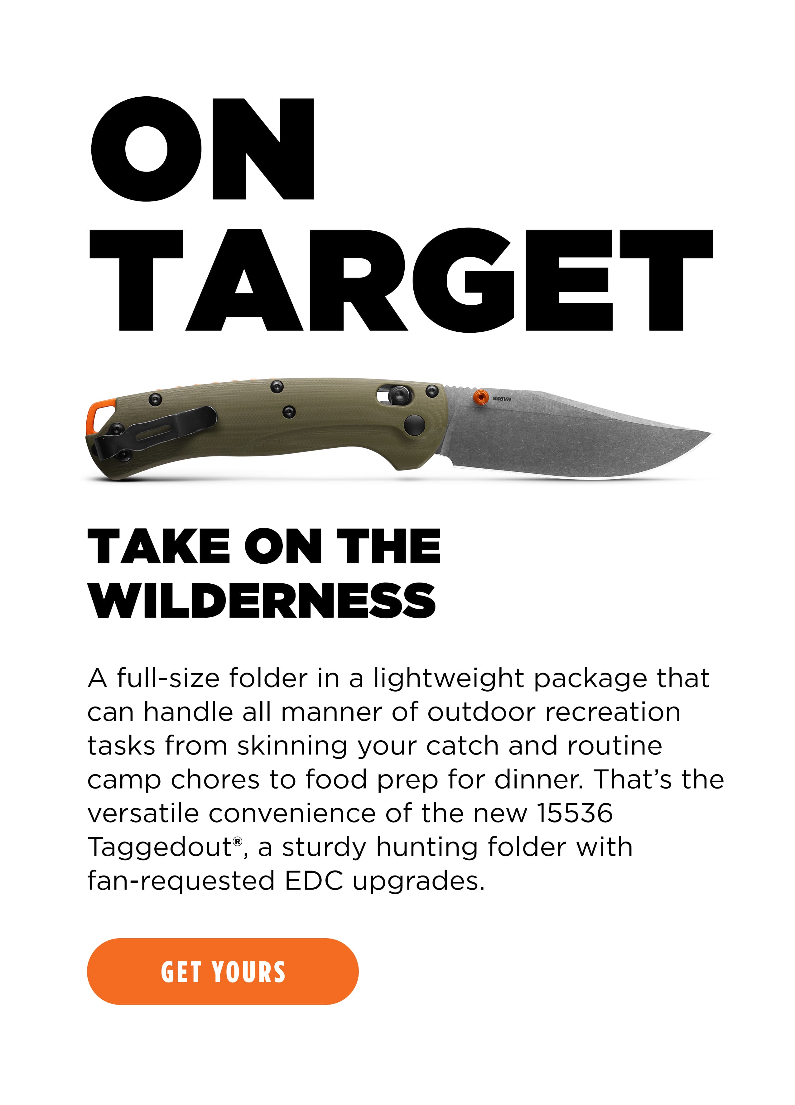 ON TARGET TAKE ON THE WILDERNESS [ GTE YOURS ]