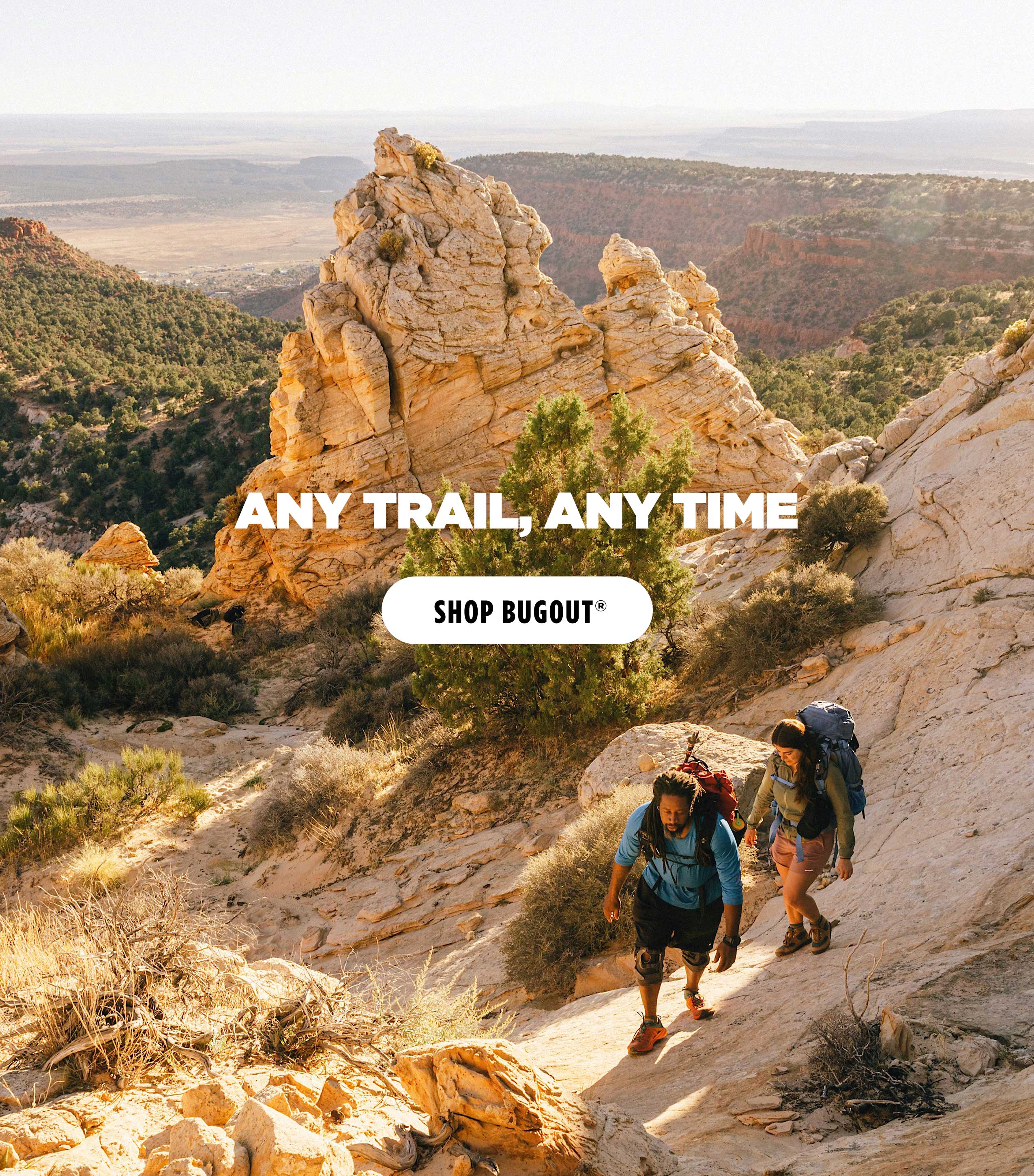 ANY TRAIL, ANY TIME