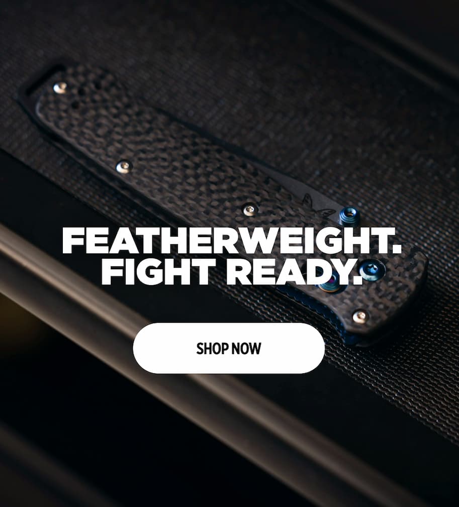 FEATHERWEIGHT. FIGHT READY.