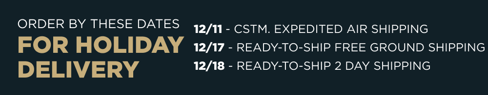 Holiday Shipping Deadlines