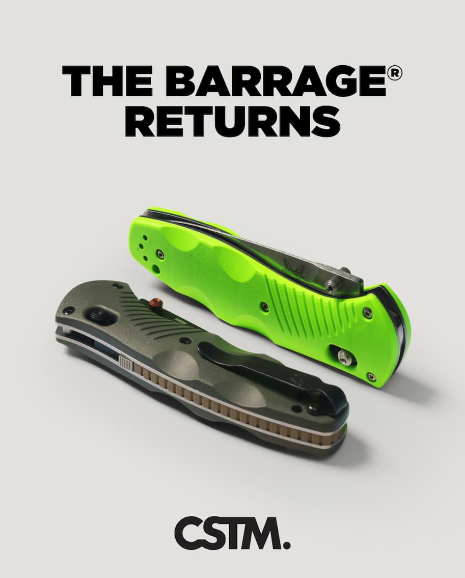 THE BARRAGE  RETURNS. CSTM
