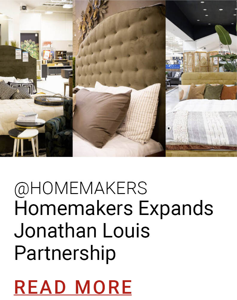 Homemakers Expands Jonathan Louis Partnership