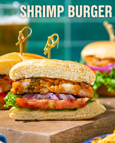 Shrimp burgers
