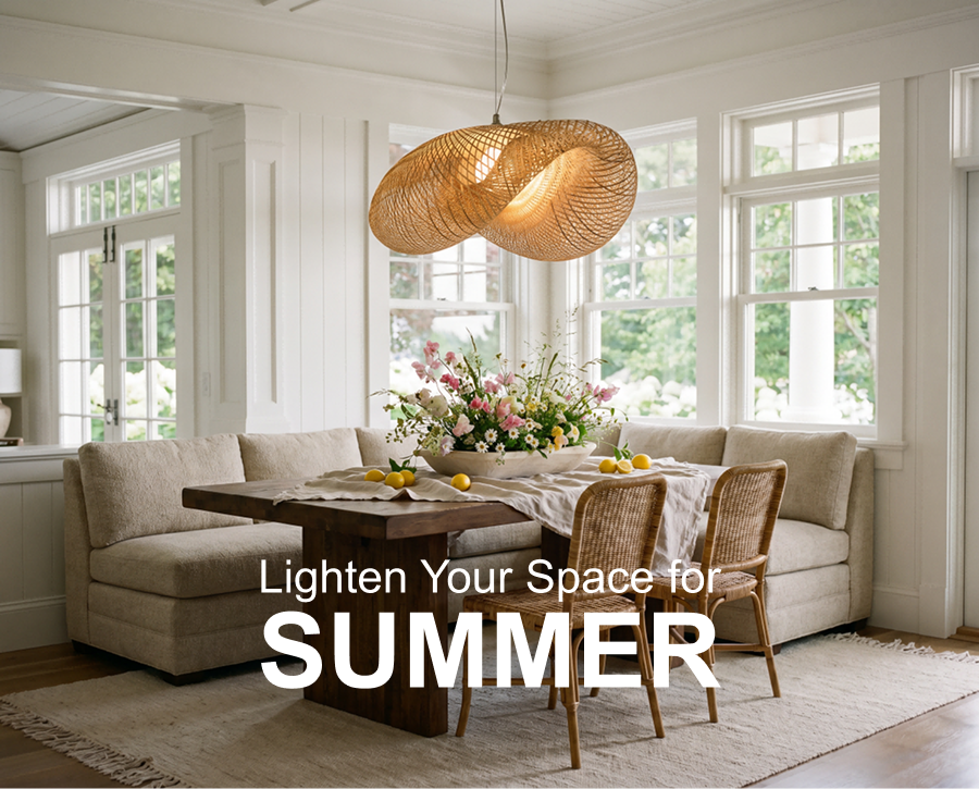 Bring The Summer Breeze Indoors With Natural Textures