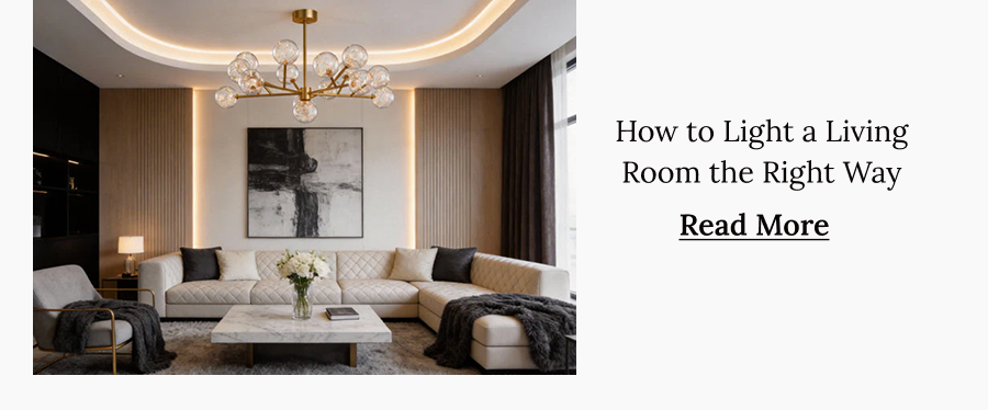 How to Light a Living Room the Right Way