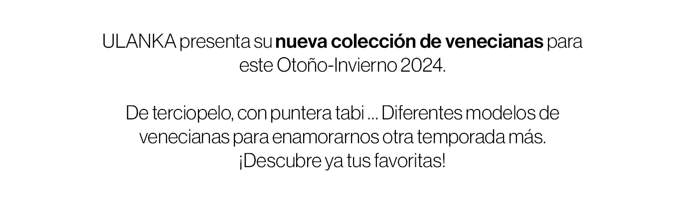 venecianas fw24