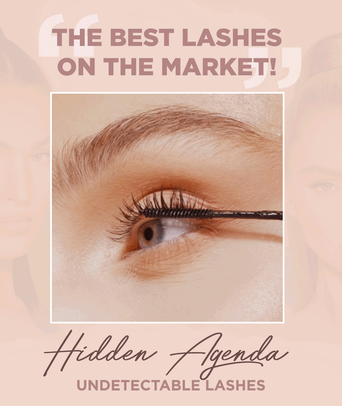 "The BEST lashes on the market!" SOSU Cosmetics