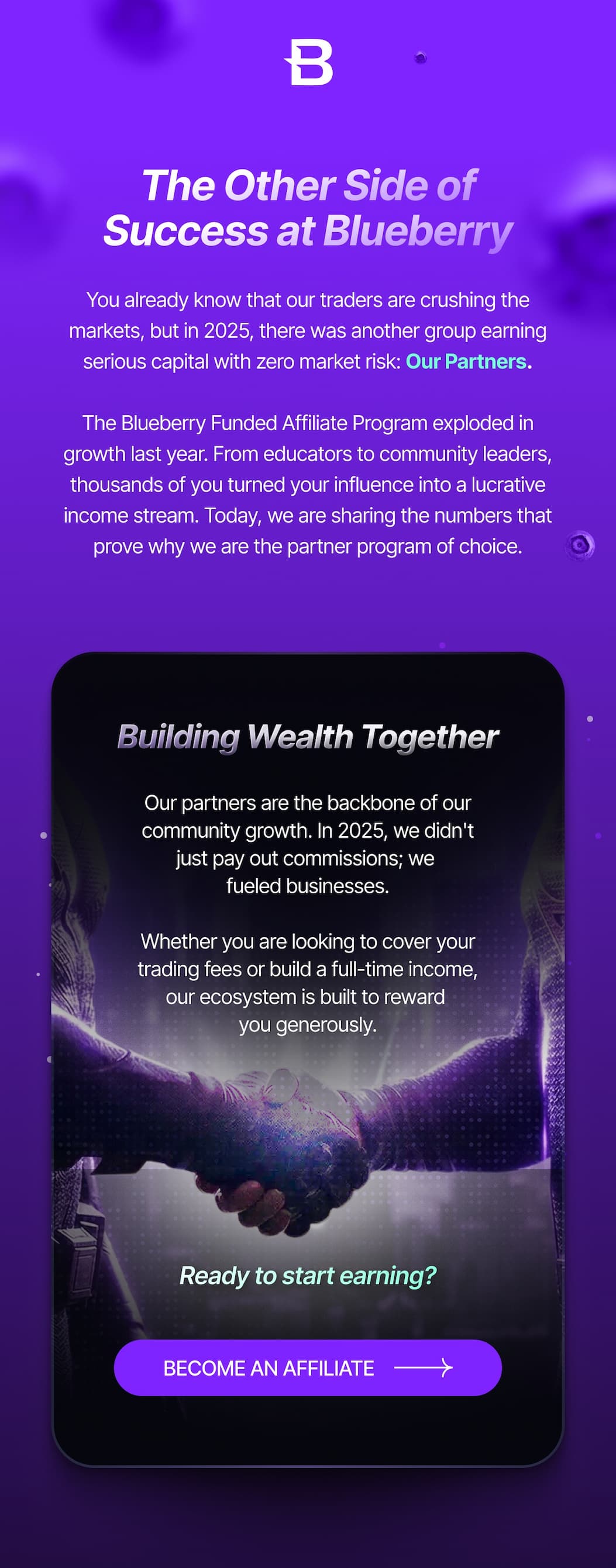 Become an affiliate.