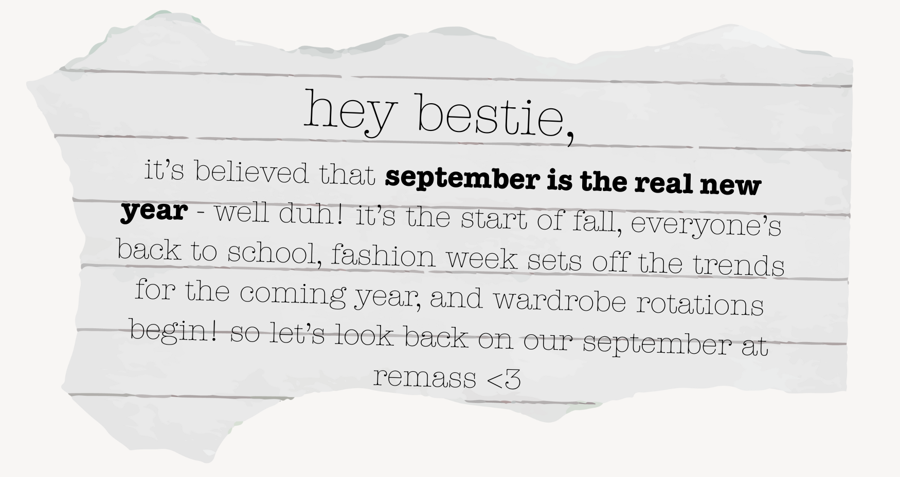 love letter hey bestie