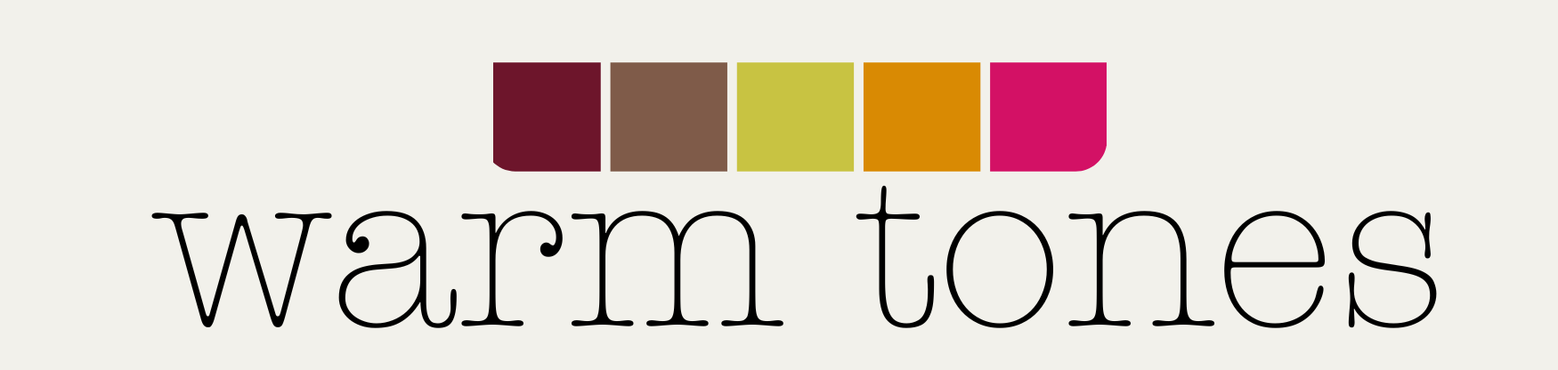 warm tones