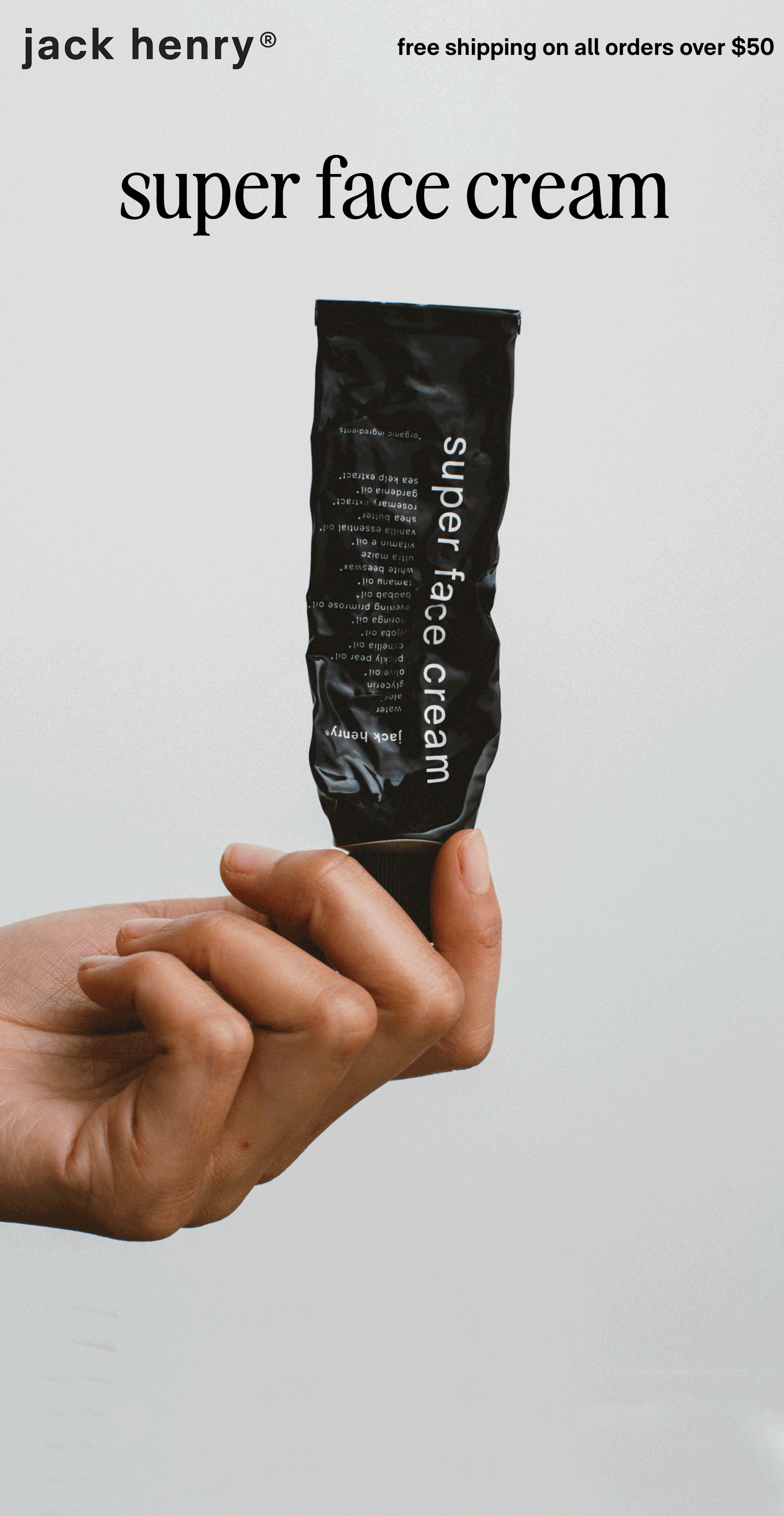 your face has never felt this hydrated Jack Henry