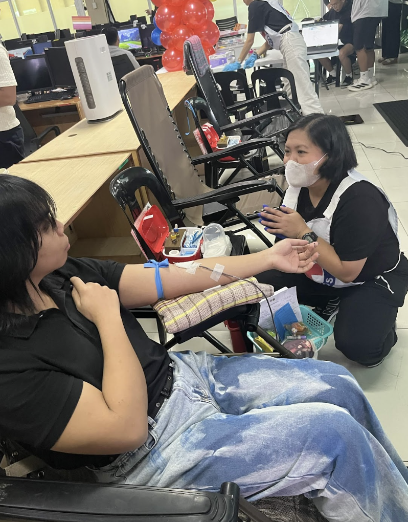 REassist blood drive in progress