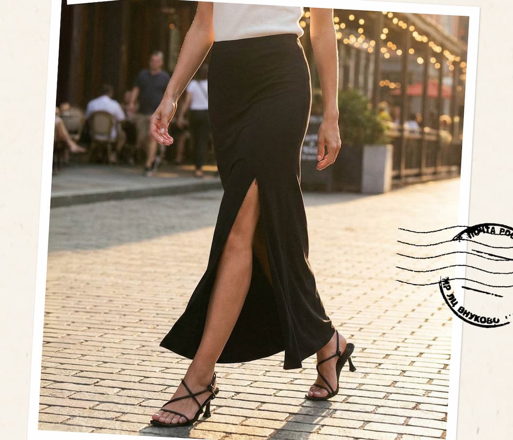 Travel Jersey Adjustable Zip Skirt