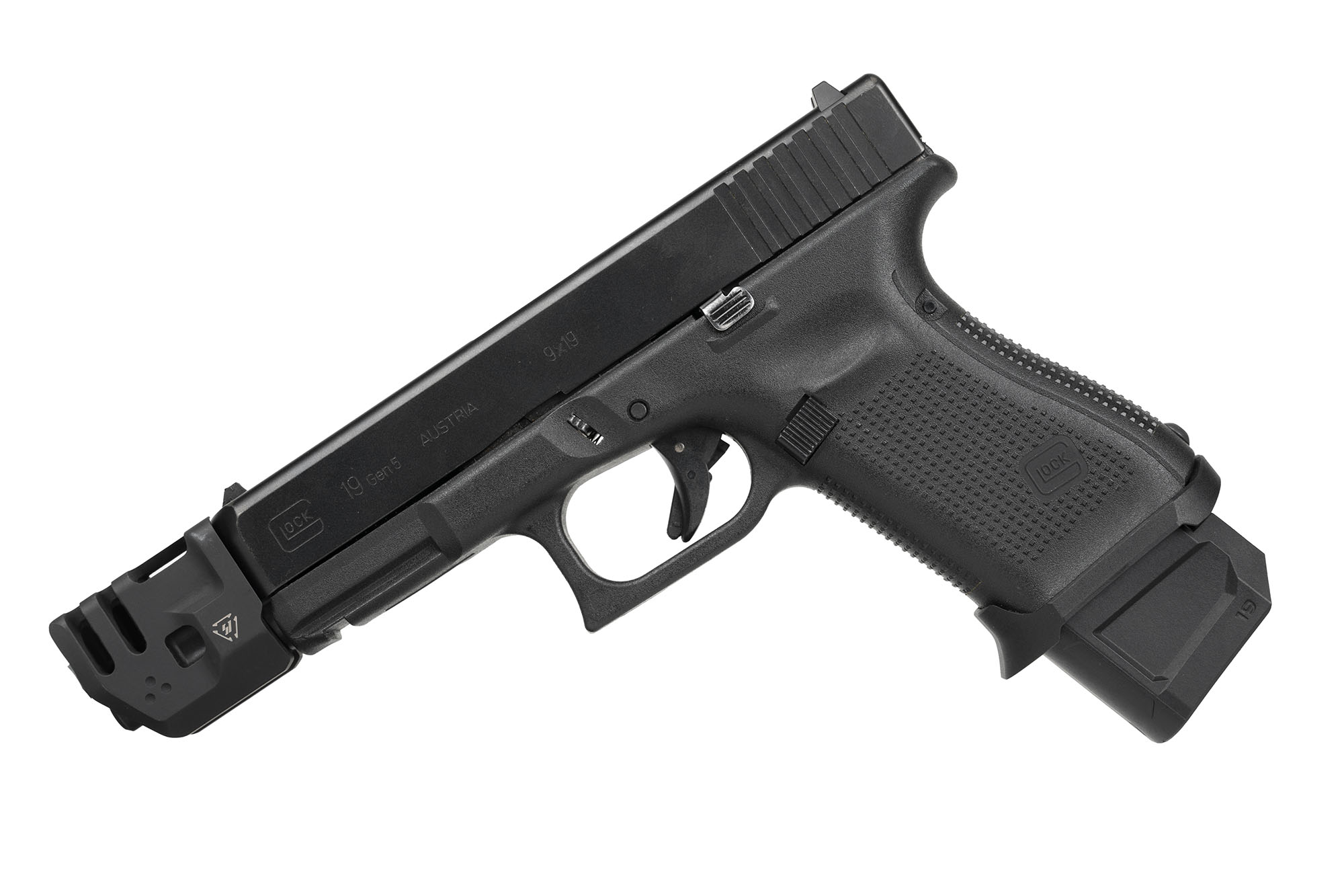 mass driver on glock