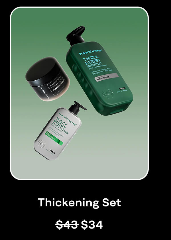 thickening set $34 thickening set $34