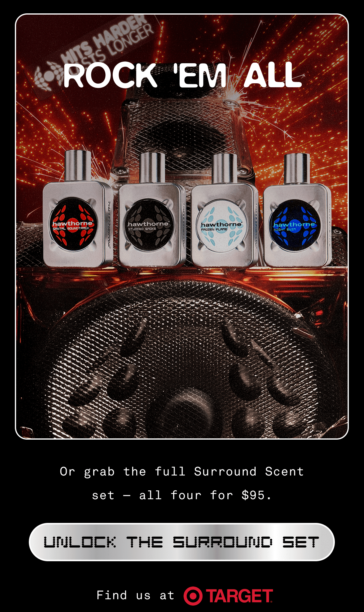 ROCK 'EM ALL | Unlock the Surround Set ROCK 'EM ALL | Unlock the Surround Set