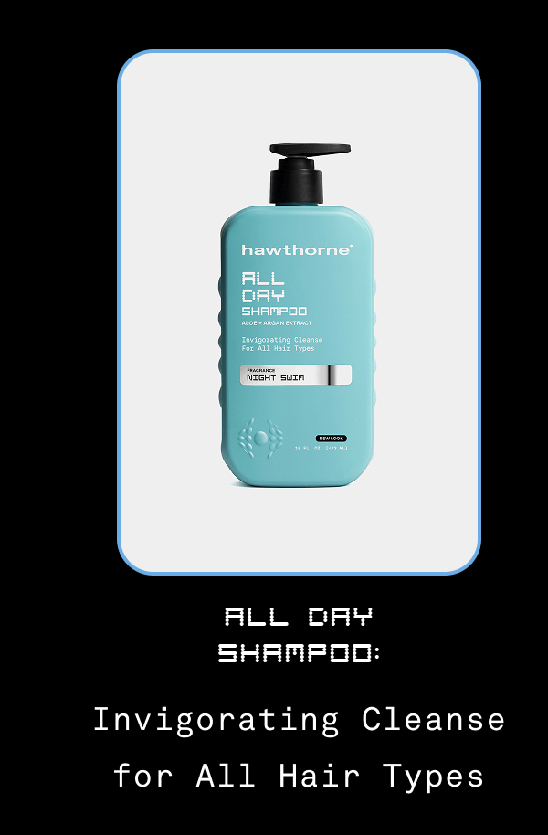  All Day Shampoo: Invigorating Cleanse for All Hair Types