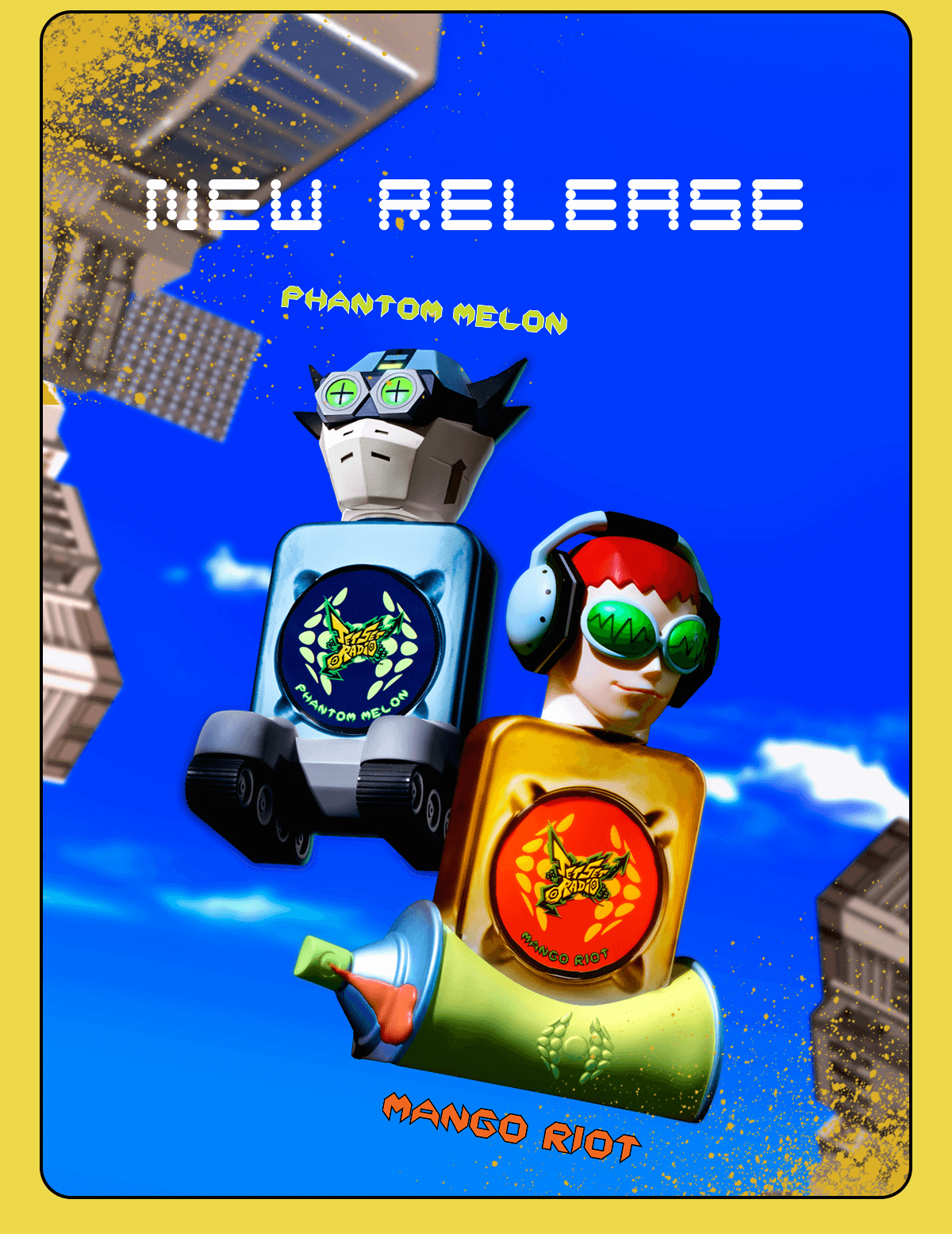 NEW RELEASE | Phantom Melon, Mango Riot