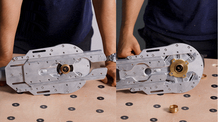 Installing a guide bushing on PRIME