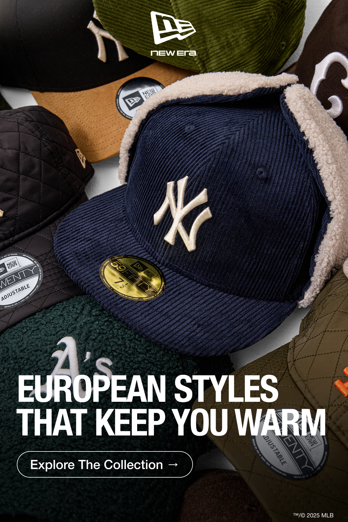 New Era. European Styles That Keep You Warm. Explore The Collection.