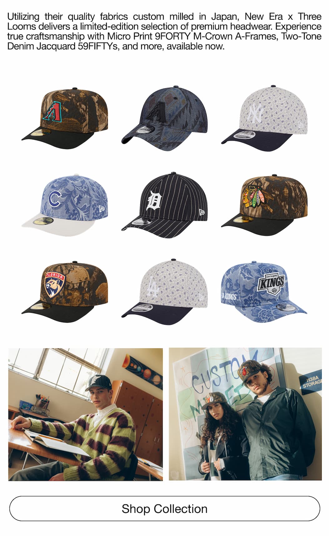 New Era x Three Looms