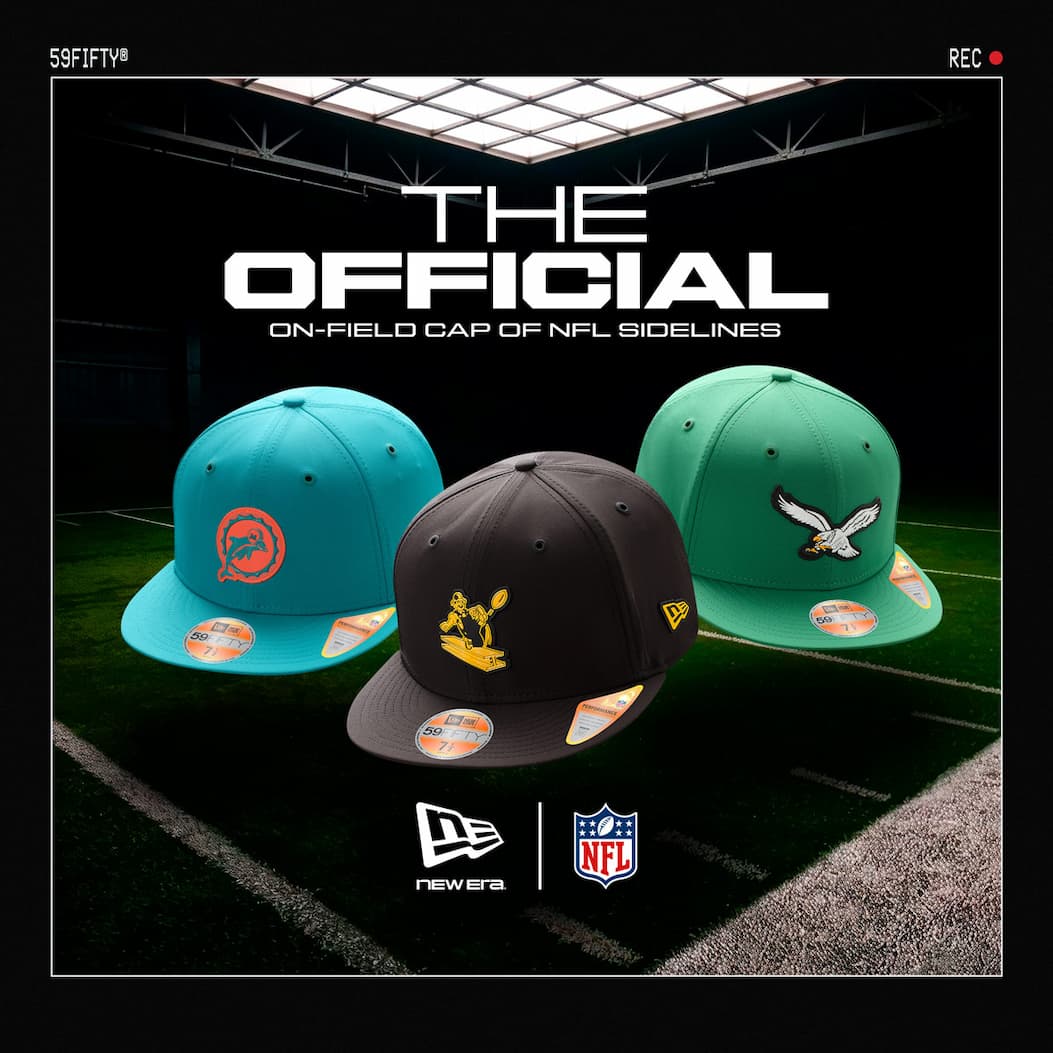 The Official On-Field Cap of NFL Sidelines.