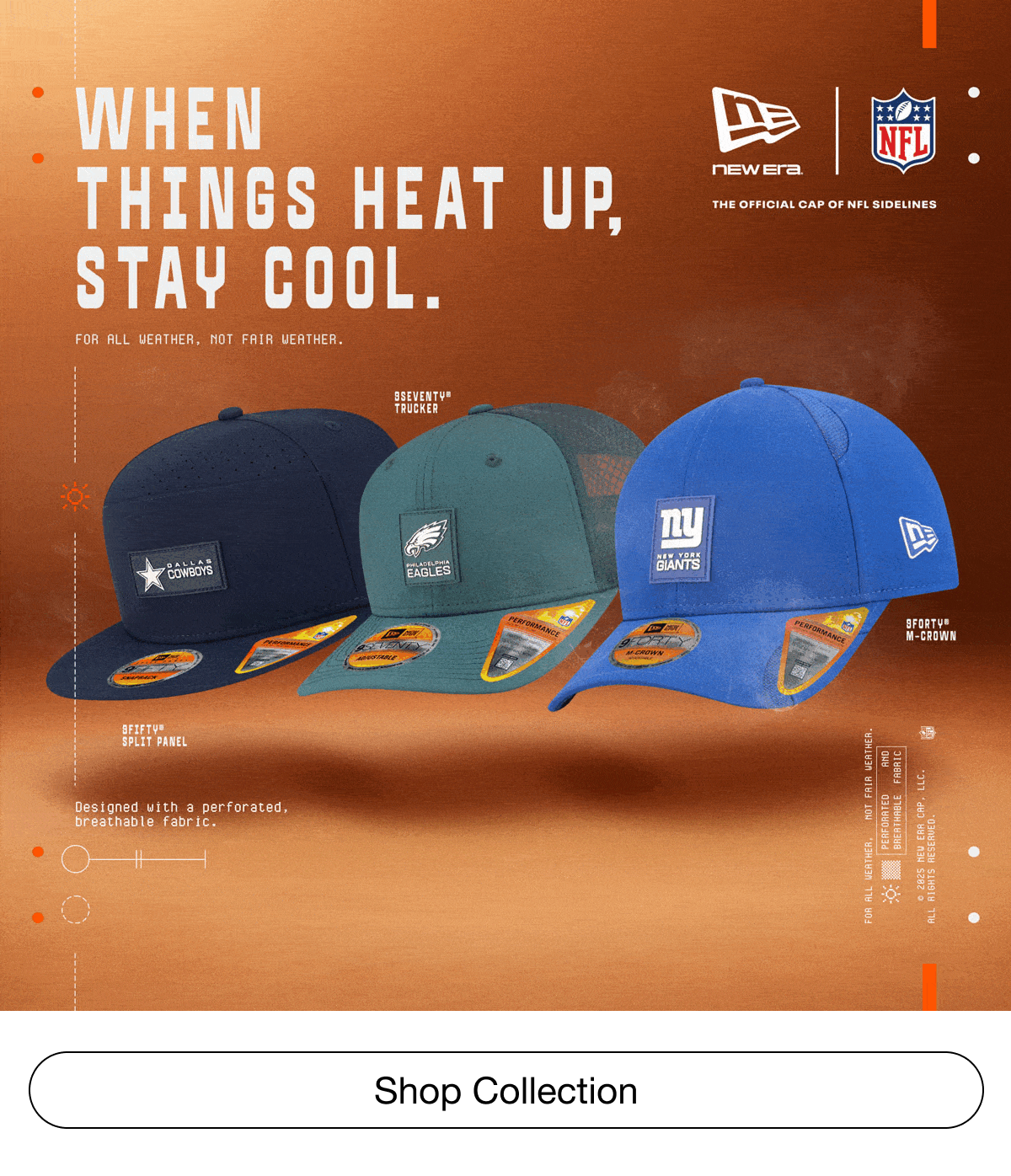 New Era x NFL. Cool Heads Prevail. Shop Collection