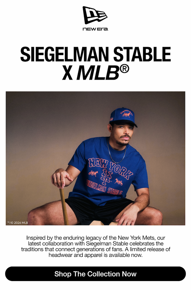 Siegelman Stable x MLB®. Shop The Collection Now.