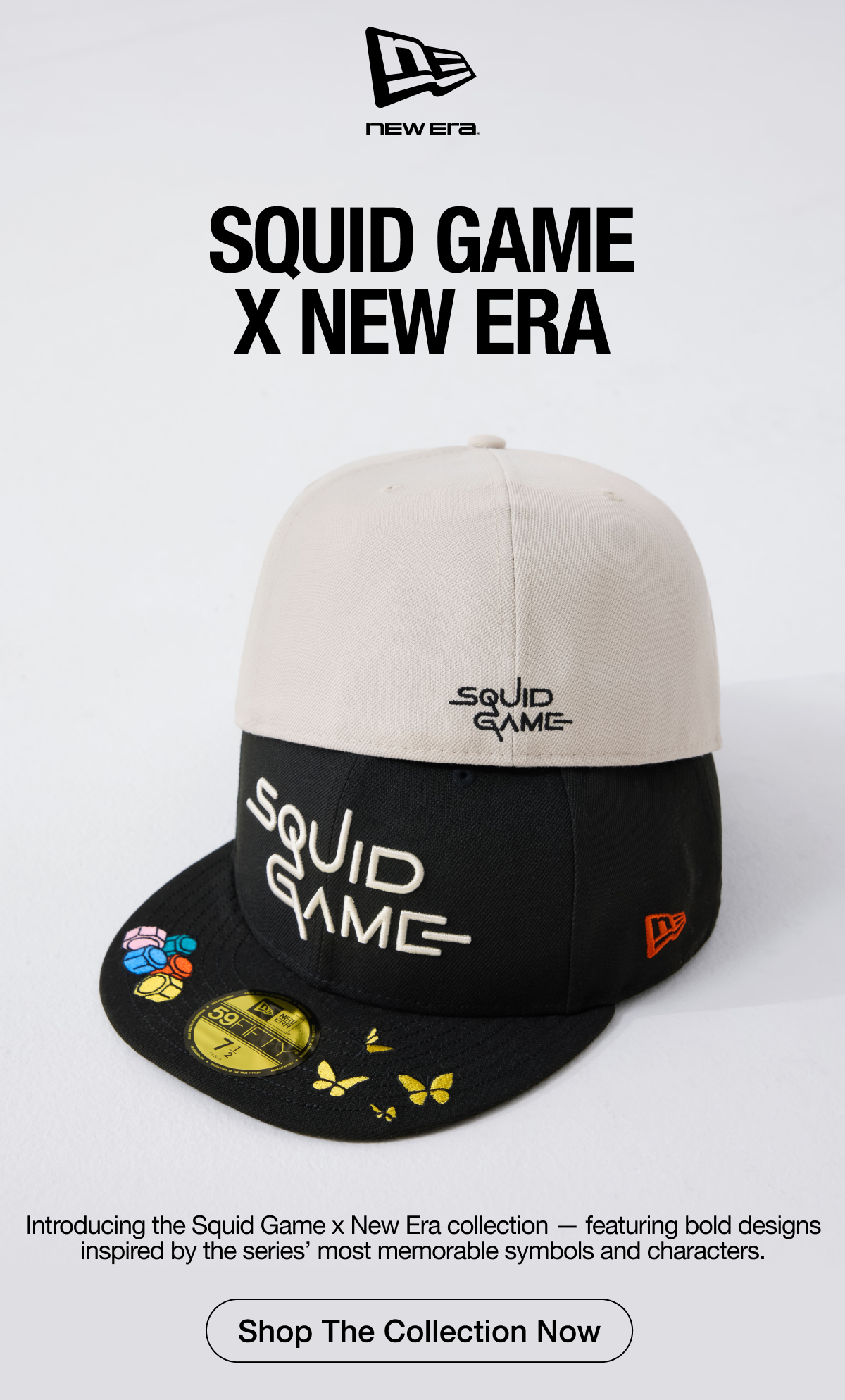 Squid Game x New Era. Shop Collection Now