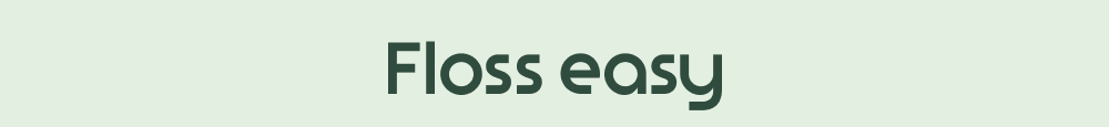 an image of a green and black font that reads flossy