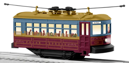 Lionel The Polar Express Trolley – O Gauge Modellbahnwagen Mit Beleuchtung & Sound, Warner Bros. Lizenz, Maßstab 1:48