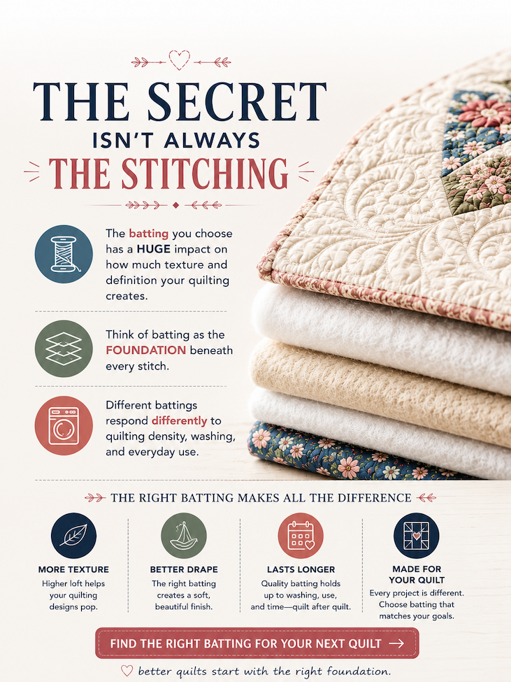 Quilt batting comparison