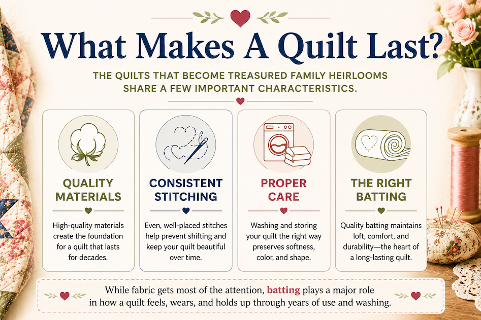 Quilt batting quality