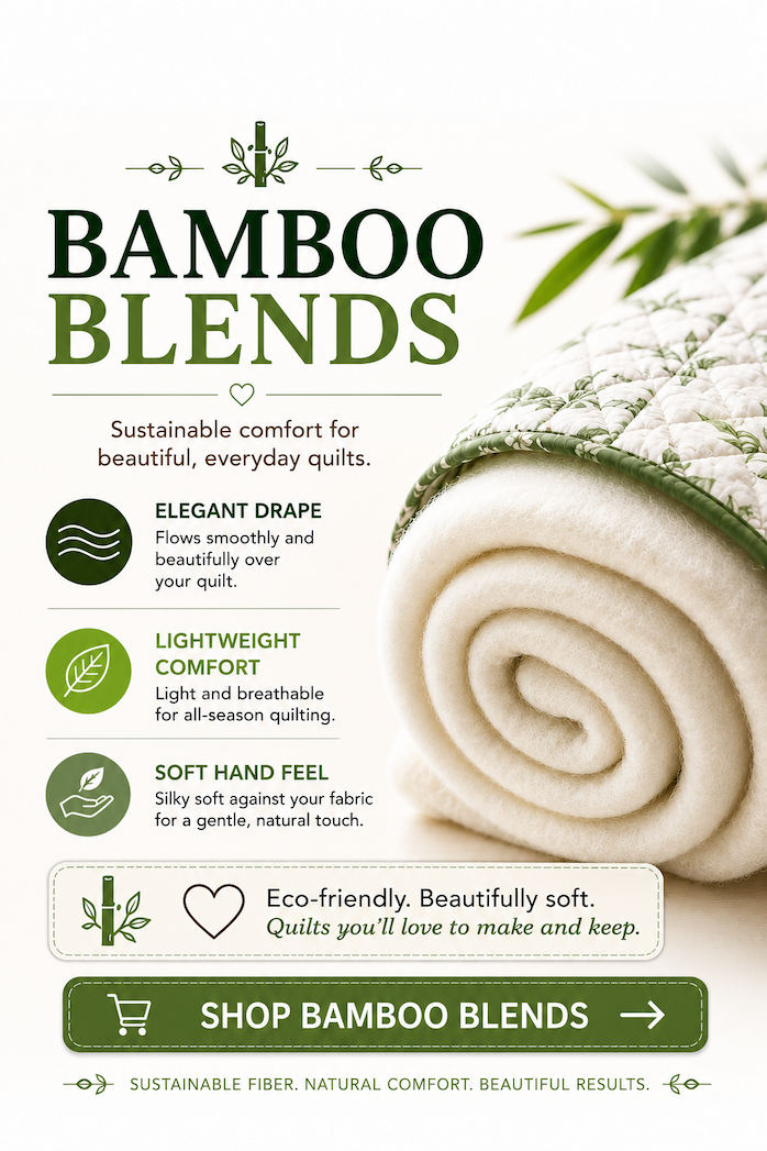 Bamboo blend batting