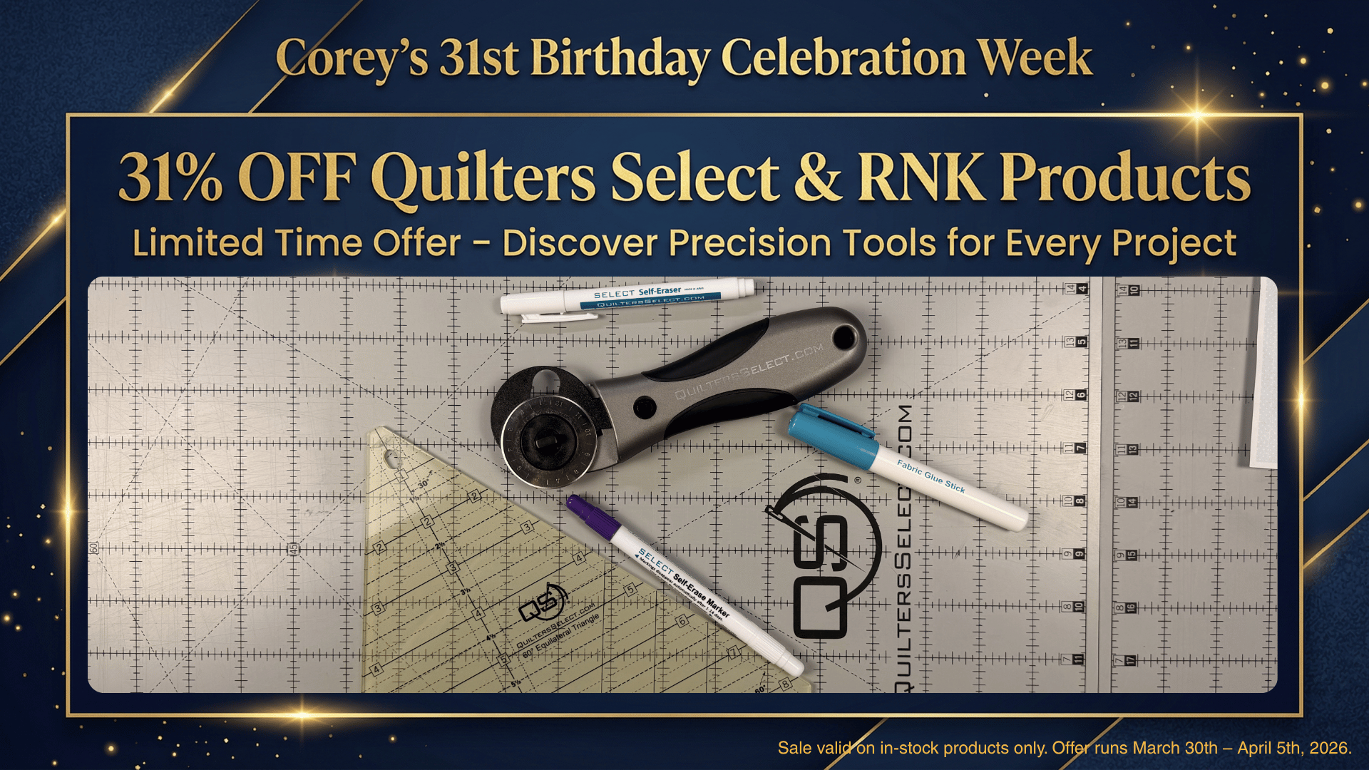 Quilters Select RNK – Stabilizers + batting you can trust.