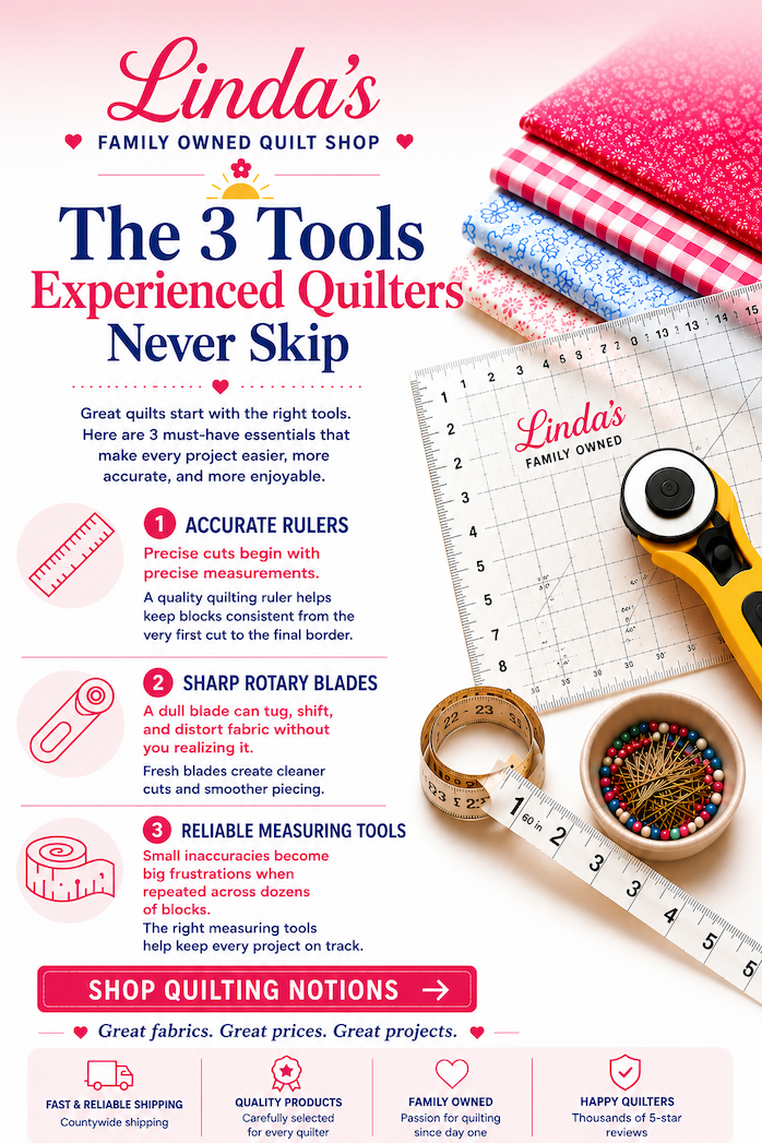 Quilting cutting tools
